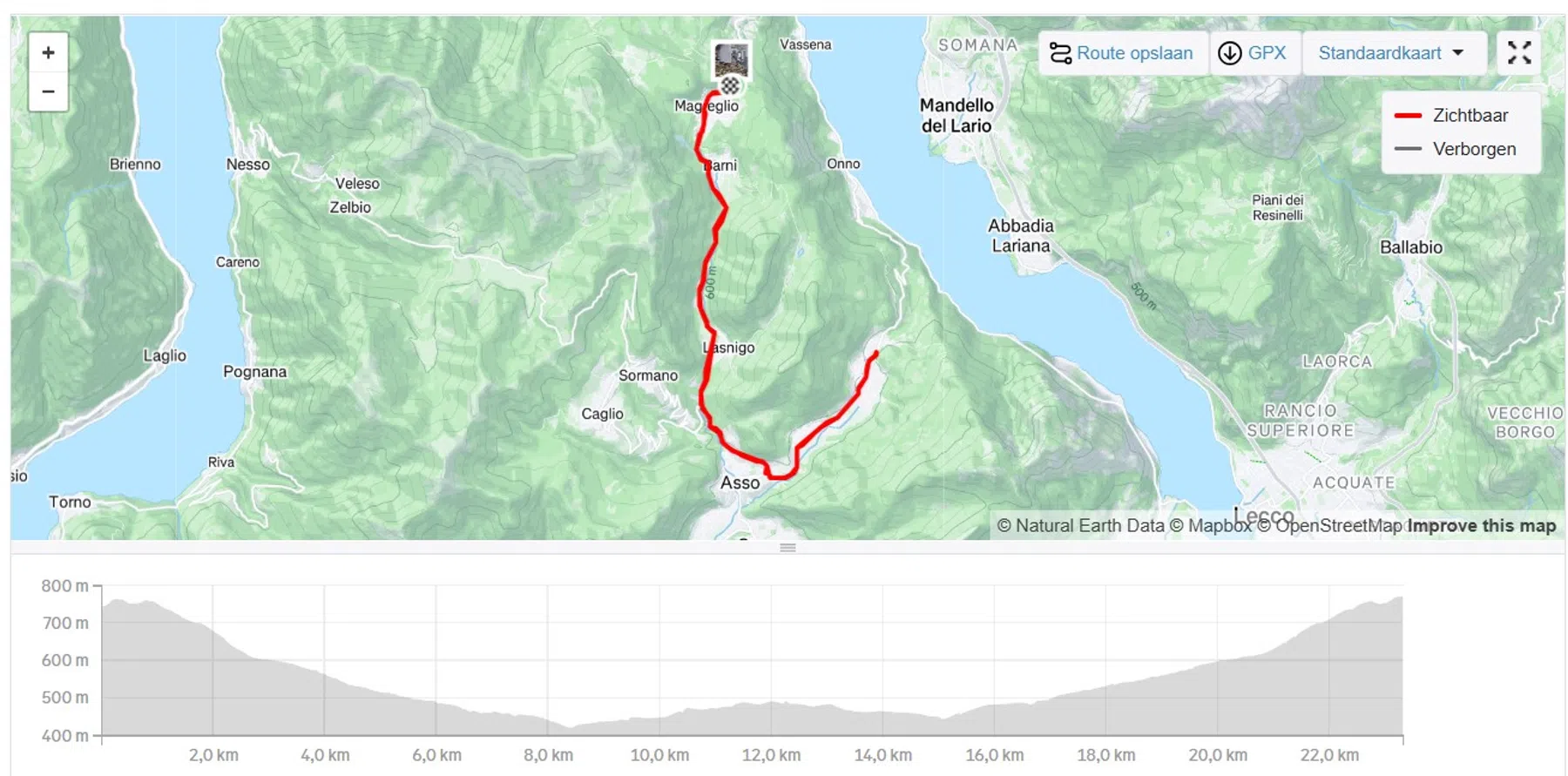 Passo Di Ghisallo op de Cinelli Speciale Corsa XCR